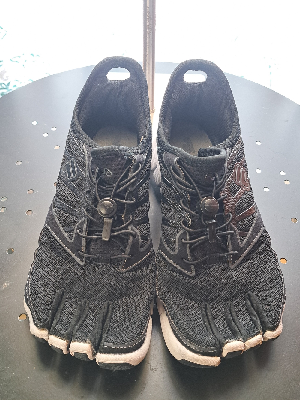 Fila Women’s Black Skele-Toes Athletic Shoes